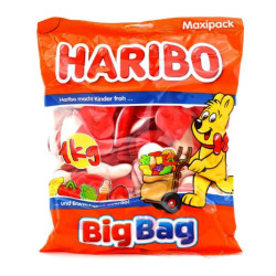 Caramelle Gommose - Haribo - Cuori - Gusto Frutta - Busta da 1 kg