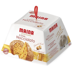 Panettone Maina - Il Gran Nocciolato - 1000 gr - 1 Kg