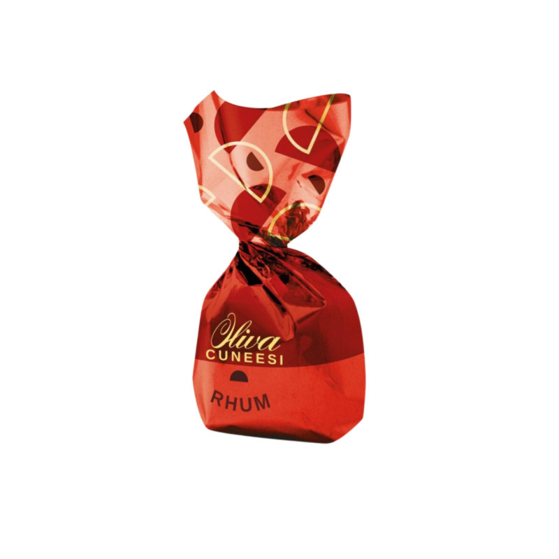 Praline Cioccolato Fondente Oliva - Cuneesi al Rhum - 1 kg