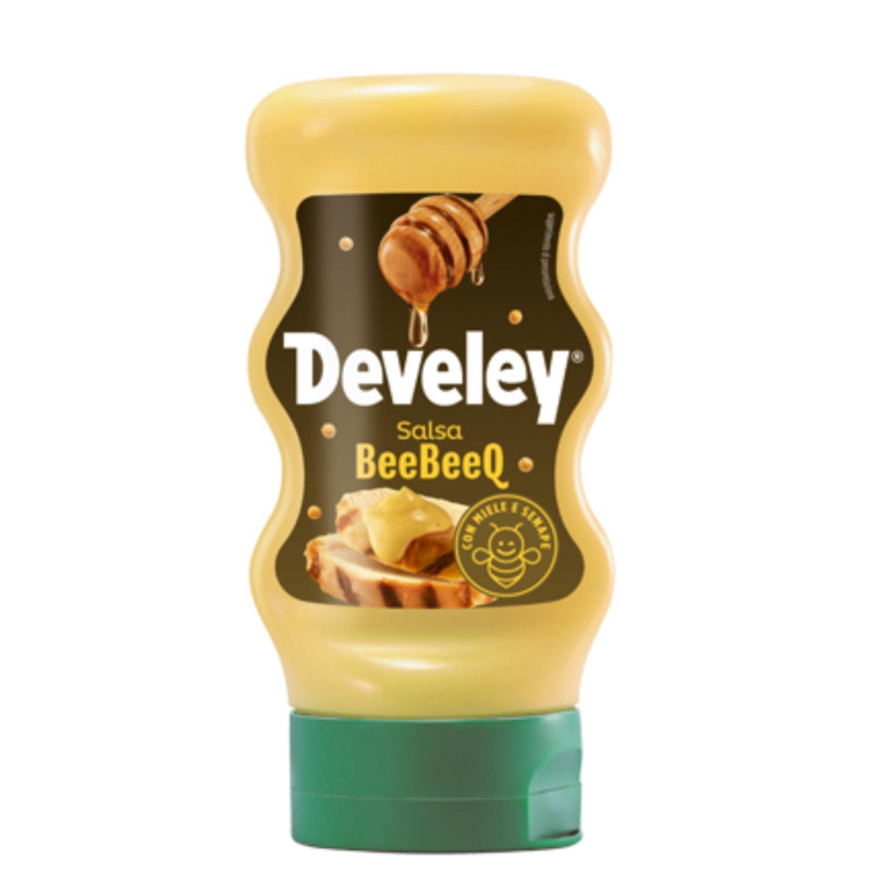 Develey - Salsa BeeBeeQ - Senape e Miele - Bottiglia Squeeze - 250 ml