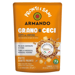 Grano e Ceci - Pronti e Sani di Armando - Cotto al Vapore - Busta...