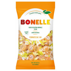 Caramelle Morbide Gelees - Bonelle - Limone e Zenzero - 1 KG - 1000 gr