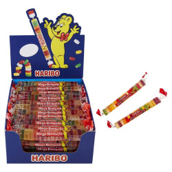 Caramelle Gommose - Haribo - Mega Roulette - Gusto Frutta - 40 x 45 g