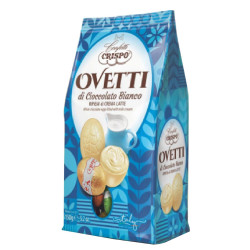 Ovetti Cioccolato Crispo - Ovetti Cioccolato Bianco - Ripieno al...