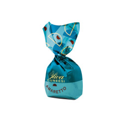 Praline Cioccolato Fondente Oliva - Cuneese all' Amaretto - Busta...