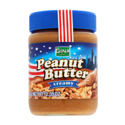 Burro D'Arachidi - Creamy Peanut Butter - Gina - 350 gr