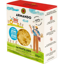 Pasta Armando - Le Pastine di Armando - La Pasta Zoo - Pacco da 350 gr