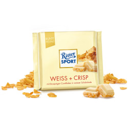 Tavoletta Ritter Sport - Bianco Crisp - Cioccolato Bianco con...