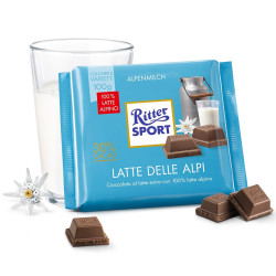 Tavoletta Ritter Sport - Latte Alpi Cioccolato Al Latte Extra 30%...