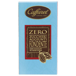 Tavoletta Cioccolato Fondente - Caffarel - Zero Zuccheri - 100 gr