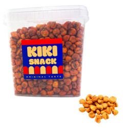 Mais Gigante - Paprika - Piccante - Kiki Snack - Secchiello da 1,8 Kg