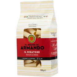 Pasta Armando - Il Grano di Armando - Il Rigatone - Pacco da 500 gr