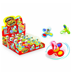 Pop It Spinner - JohnyBee - Lecca Lecca - Box espositore 16 x 15 g