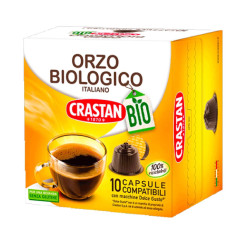 Orzo in Capsule - Crastan Biologico - Compatibili Dolce Gusto - 10...