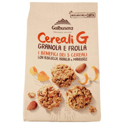 Biscotti Galbusera - Cereali G - Granola Con Albicocca, Arancia e...