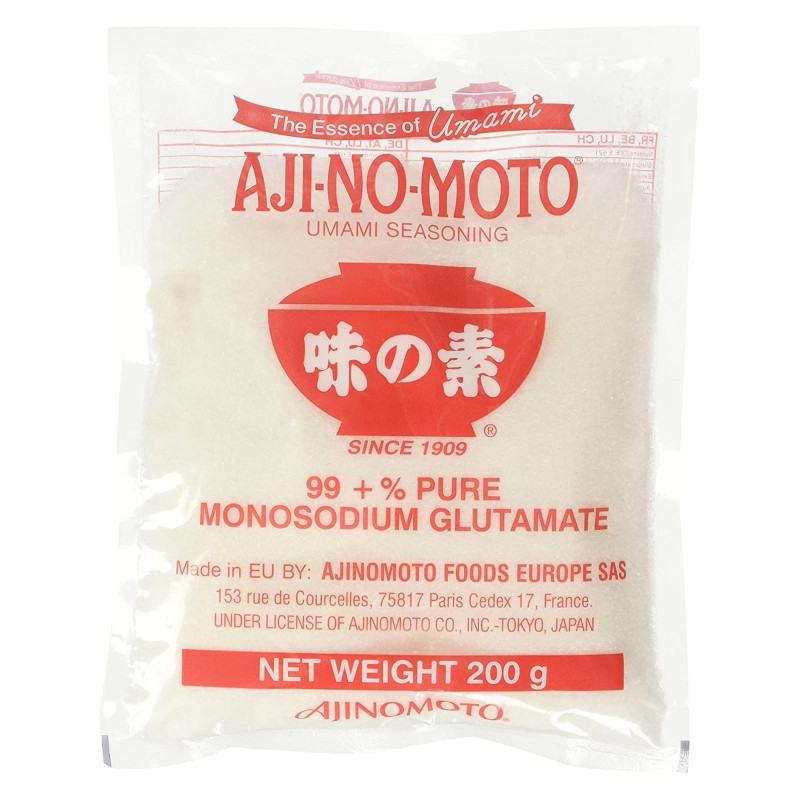 Glutammato - Aji-No-Moto - Umami Seasoning - Monosodio Glutammato - 200 g