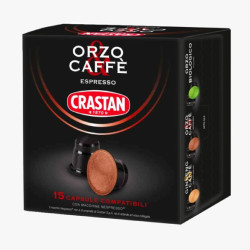 Orzo & Caffè in Capsule - Crastan - Compatibili Nespresso - 15 Pezzi