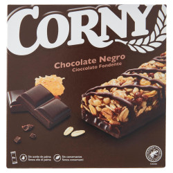 Barrette di Cereali - Corny - Nuts - Cioccolato Fondente - 6...