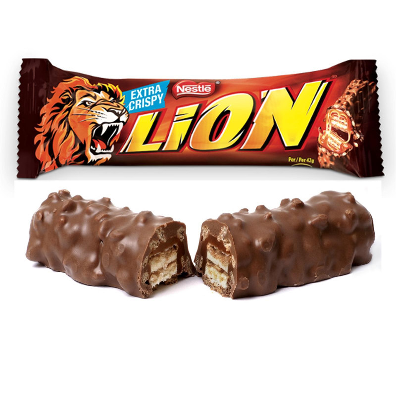 Barretta al Cioccolato - Lion - Nestle' - 24 Pezzi da 42 g