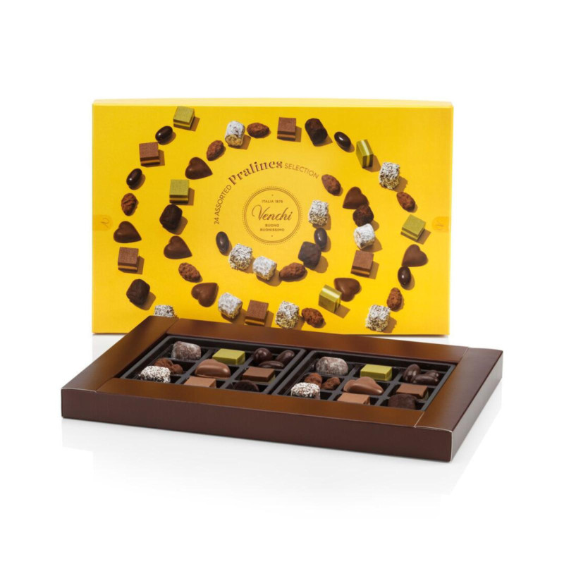 Cioccolatini Venchi - Confezione Regalo - Pralines Selection - 210 g