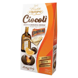 Dragees Crispo - Ciocoli' - Al Cointreau Ricoperti di Cioccolato...