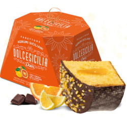 Panettone Dais - Agrumi Siciliani - Con Crema agli Agrumi - 800 g