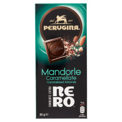 Tavoletta Cioccolato Fondente - Mandorle Caramellate - Perugina -...