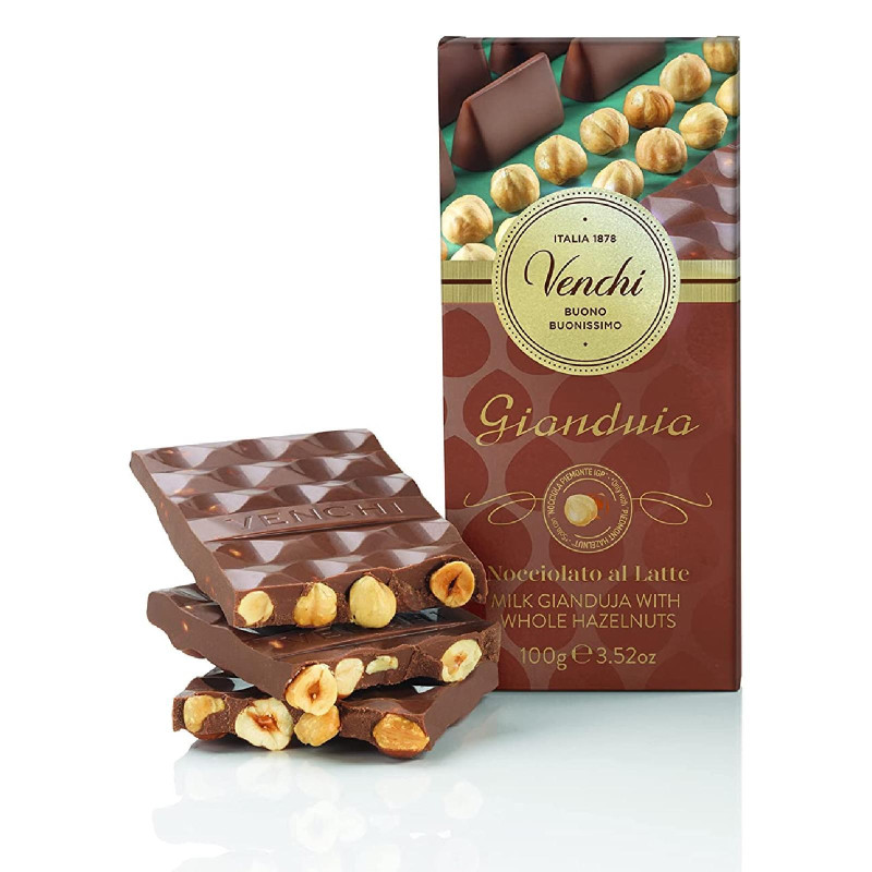 Tavoletta Cioccolato Venchi - Cioccolato Gianduia - 100 g