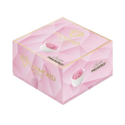 Vassoio Diamond Noisette - Confetti con nocciola Maxtris - Rosa -...