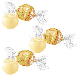 Cioccolatini Cioccolato Bianco Lindt Lindor - Boules Oro - 1000 gr