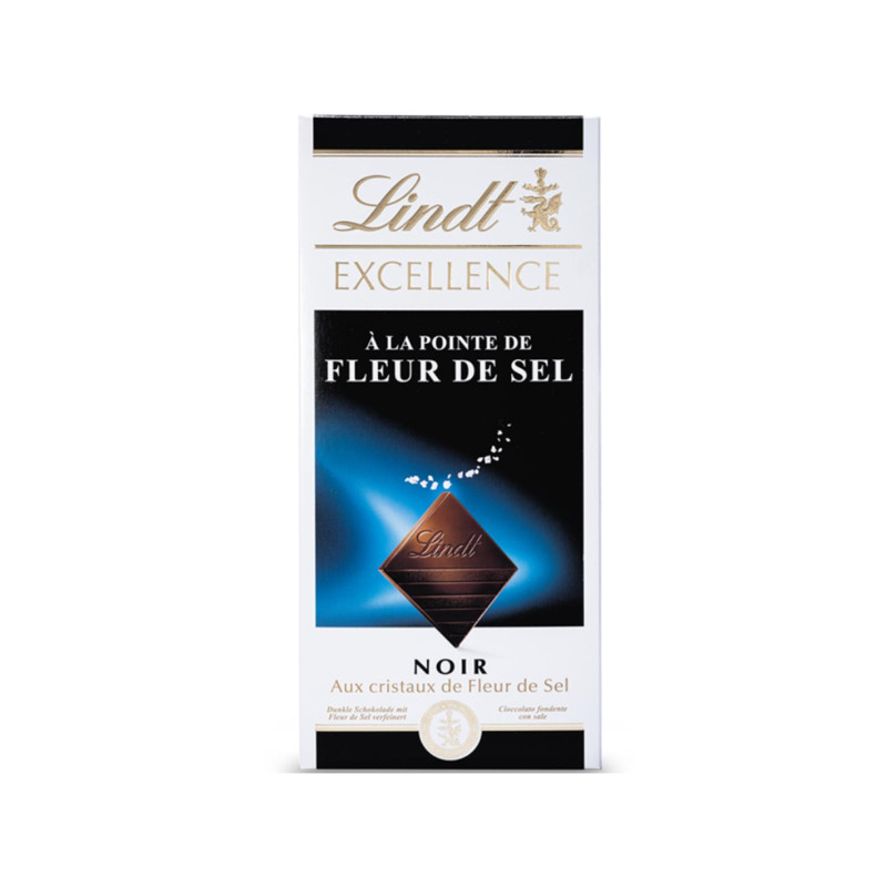 Tavoletta Cioccolato - Lindt - Excellence - Fondente Fior di Sale - 100 g