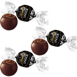 Cioccolatini Cioccolato Extra Fondente 60% Lindt Lindor - Boules...