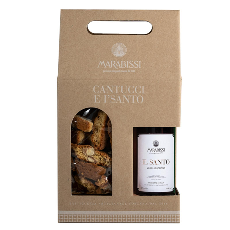 Biscotti Cantucci alla Mandorla - IL Santo - Marabissi - Confezione da 250 g