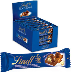 Barretta Nocciolatte - Cioccolato al Latte Con Nocciole  Lindt - 40...