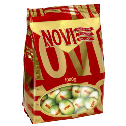 Ovetti Novi - Cremino Pistacchio - Cioccolato al Latte - Busta da 1 Kg