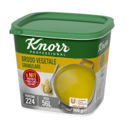 Brodo Knorr Professional - Brodo di Vegetale Granulare - 900 g