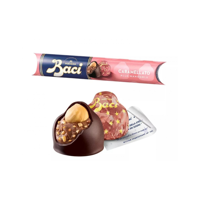 Baci Perugina - Caramellato alle Mandorle - Tubo da 87,5 g