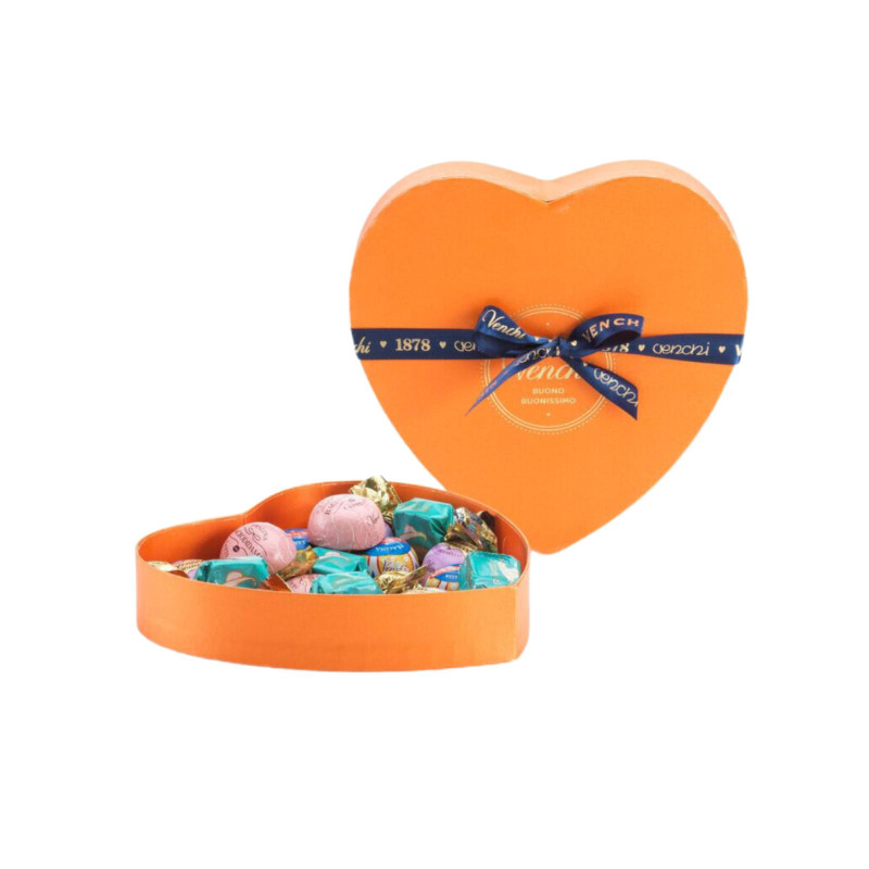 Cioccolatini Venchi - Confezione Regalo - Cuore Murrine con Cioccolatini - Assortiti - 194 g