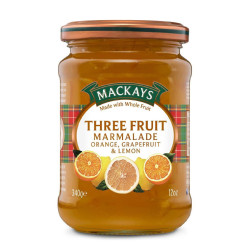 Marmellata Mackays - 3 Agrumi - Arancia, Pompelmo e Limone - 340 g...