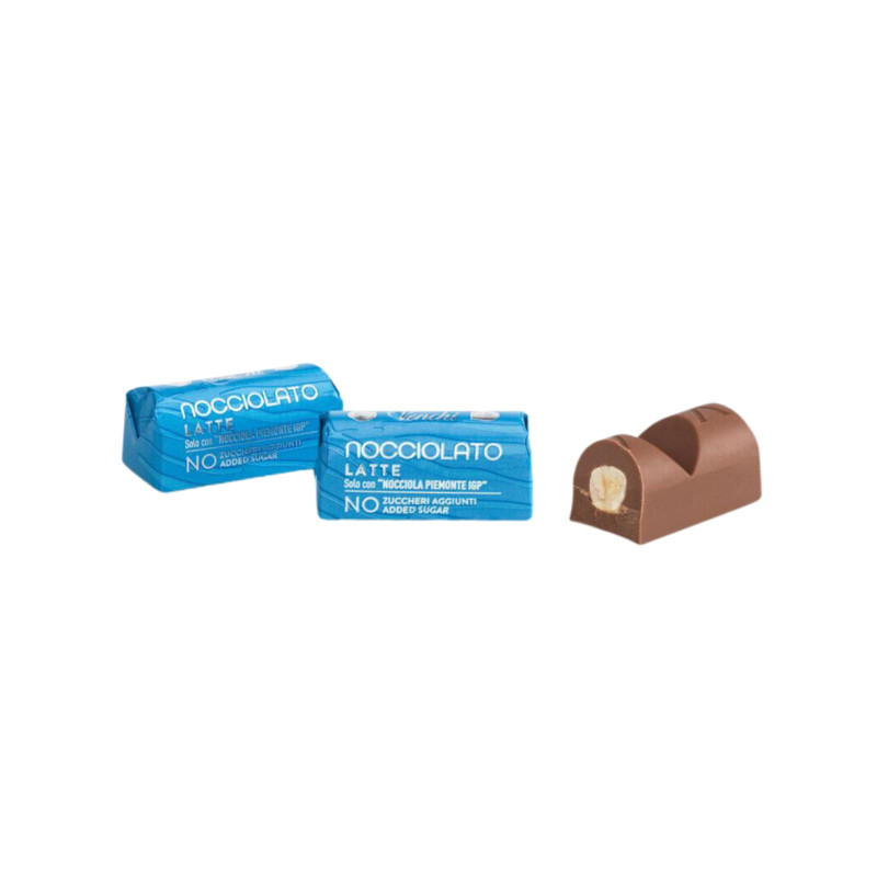 Cioccolatini Venchi - Lingottino Nocciolato  - Cioccolato al Latte - Senza Zuccheri - 1000 g