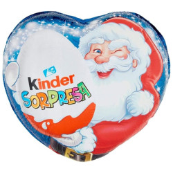 Kinder Figure - Con Sorpresa - Cuore Babbo Natale - 53 g