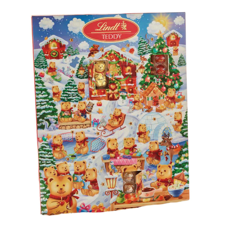 Calendario Avvento - Lindt - Orsetto - Hidgam - 265 g