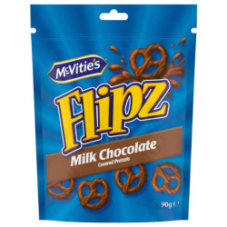 Flipz Mc Vities - Bretzels Ricoperti al Cioccolato - Snack - Busta...