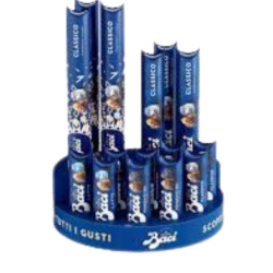 Espositore Baci Perugina - Tubi Classici Fondente Luisa - 5,4737 Kg...