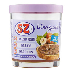 Crema Spalmabile alle Nocciole e Cacao Amaro - Senza Zucchero SZ -...