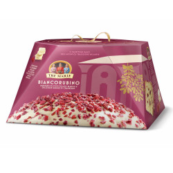 Panettone Tre Marie - Biancorubino - con gemme di Cranberry - 900 gr