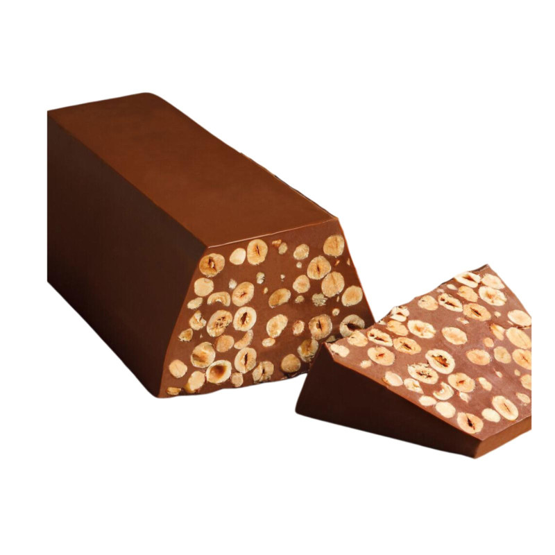 Blocco Venchi - Blocco Gianduia Con Nocciole - 2 Kg