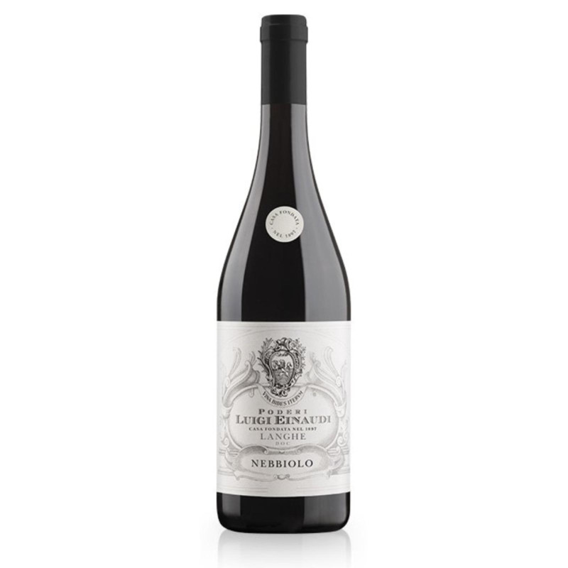 Vino Rosso - Poderi Luigi Einaudi - Langhe Nebbiolo DOC - 2022 - 750 ml 