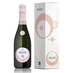 Vino Spumante - Berlucchi '61 - Franciacorta Rose' - Astuccio da...