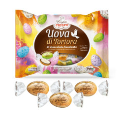 Ovetti Confettati Cioccolato Fondente - Crispo - Uova di Tortora...